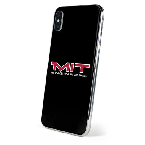 Massachusetts Institute of Technology MIT Engineers Black iPhone XS Skin