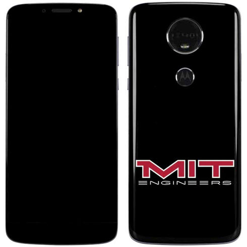Massachusetts Institute of Technology MIT Engineers Black Moto E5 Plus Skin