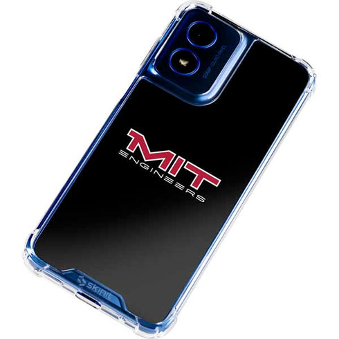 Massachusetts Institute of Technology MIT Engineers Black Moto G 5G (2024) Clear Case