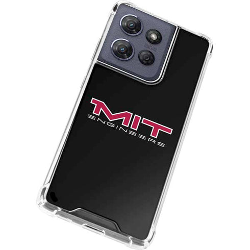 Massachusetts Institute of Technology MIT Engineers Black Moto G Play 5G (2025) Clear Case