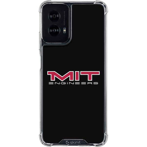Massachusetts Institute of Technology MIT Engineers Black Moto G Power 5G (2024) Clear Case