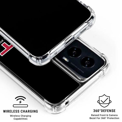 Massachusetts Institute of Technology MIT Engineers Black Moto G Power 5G (2024) Clear Case