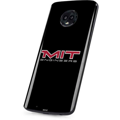 Massachusetts Institute of Technology MIT Engineers Black Moto G6 Skin