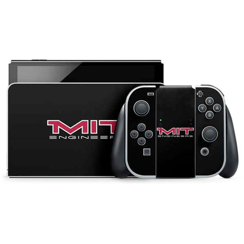 Massachusetts Institute of Technology MIT Engineers Black Nintendo Switch OLED (2021) Skin