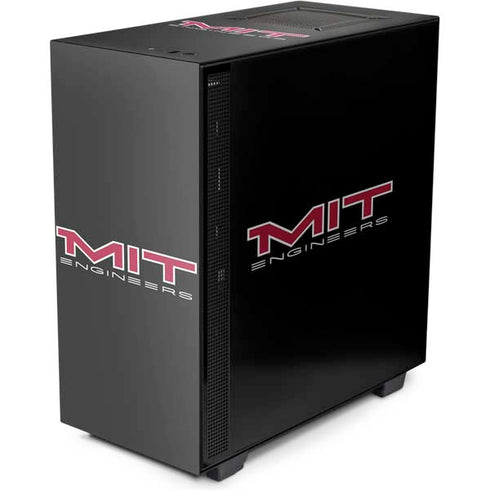 Massachusetts Institute of Technology MIT Engineers Black NZXT H510 Compact ATX Mid-Tower Case Skin