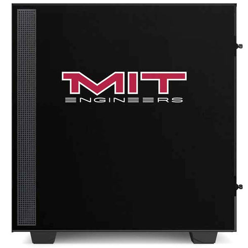 Massachusetts Institute of Technology MIT Engineers Black NZXT H510 Compact ATX Mid-Tower Case Skin