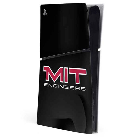 Massachusetts Institute of Technology MIT Engineers Black PS5 Slim Digital Edition Console Skin