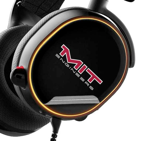 Massachusetts Institute of Technology MIT Engineers Black SteelSeries Arctis 3 Skin