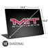 Massachusetts Institute of Technology MIT Engineers Black Universal Laptop 18in (14.6 x 10.6in) Skin