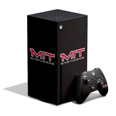 Massachusetts Institute of Technology MIT Engineers Black XBox Series X Digital Edition Bundle Skin