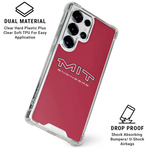 Massachusetts Institute of Technology MIT Engineers Galaxy S25 Ultra Clear Case