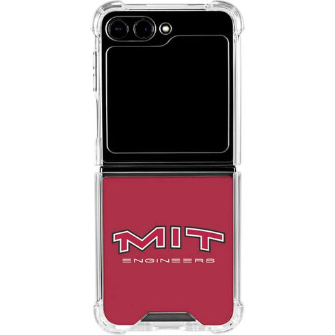 Massachusetts Institute of Technology MIT Engineers Galaxy Z Flip6 Clear Case