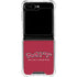 Massachusetts Institute of Technology MIT Engineers Galaxy Z Flip6 Clear Case
