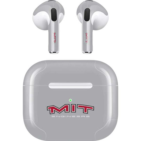 Massachusetts Institute of Technology MIT Engineers Grey Apple AirPods (3rd Gen 2021) Skin