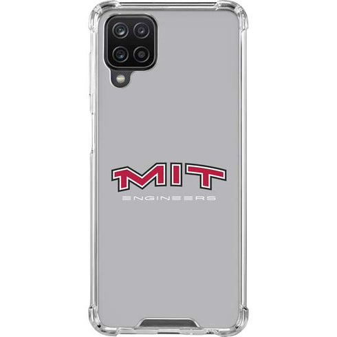Massachusetts Institute of Technology MIT Engineers Grey Galaxy A12 Clear Case