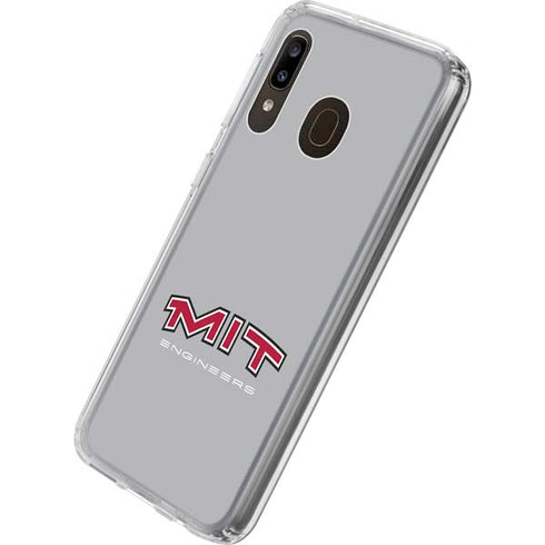 Massachusetts Institute of Technology MIT Engineers Grey Galaxy A20 Clear Case