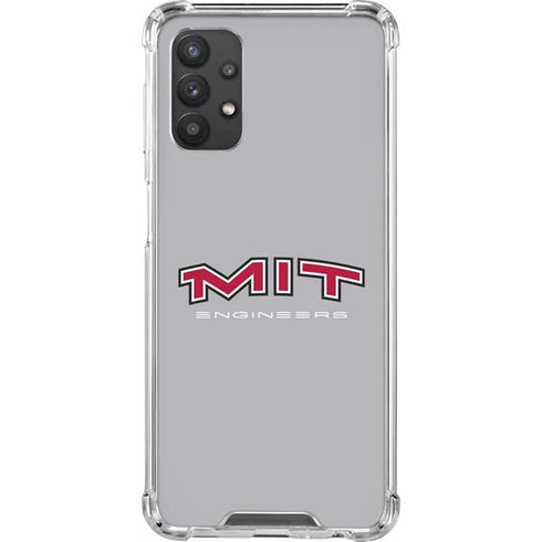 Massachusetts Institute of Technology MIT Engineers Grey Galaxy A32 5G Clear Case