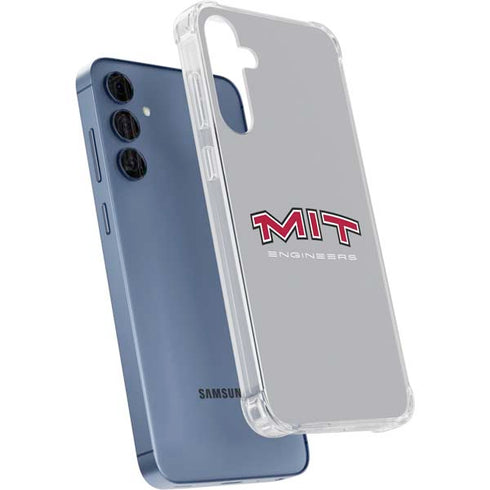 Massachusetts Institute of Technology MIT Engineers Grey Galaxy A35 5G Clear Case