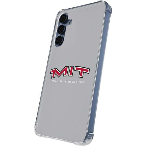 Massachusetts Institute of Technology MIT Engineers Grey Galaxy A55 5G Clear Case