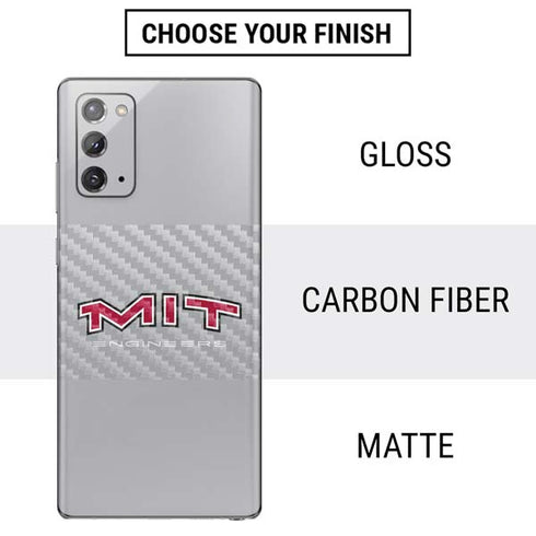 Massachusetts Institute of Technology MIT Engineers Grey Galaxy Note20 5G Skin