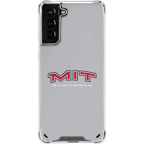 Massachusetts Institute of Technology MIT Engineers Grey Galaxy S21 Plus 5G Clear Case