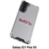 Massachusetts Institute of Technology MIT Engineers Grey Galaxy S21 Plus 5G Clear Case