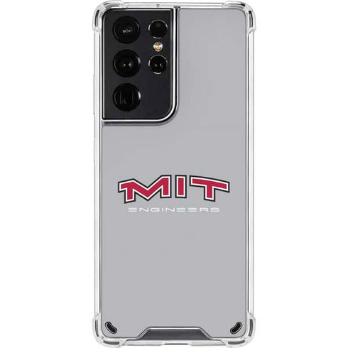 Massachusetts Institute of Technology MIT Engineers Grey Galaxy S21 Ultra 5G Clear Case