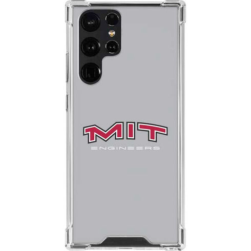 Massachusetts Institute of Technology MIT Engineers Grey Galaxy S22 Ultra Clear Case