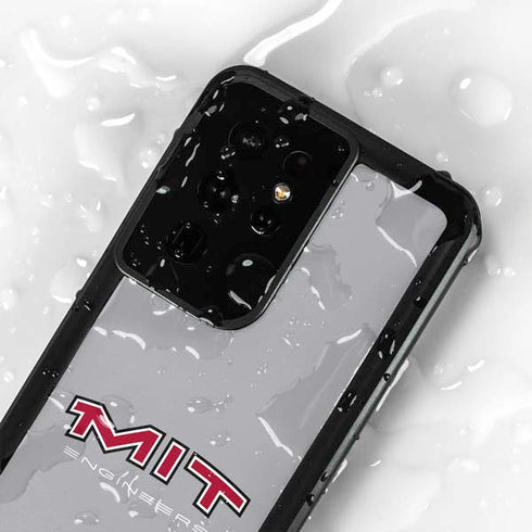 Massachusetts Institute of Technology MIT Engineers Grey Galaxy S24 Ultra Waterproof Case
