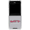 Massachusetts Institute of Technology MIT Engineers Grey Galaxy Z Flip6 Clear Case