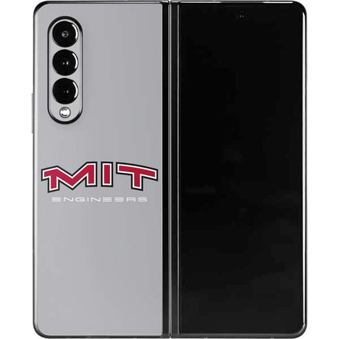 Massachusetts Institute of Technology MIT Engineers Grey Galaxy Z Fold3 5G Skin