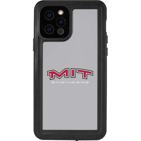 Massachusetts Institute of Technology MIT Engineers Grey iPhone 12 Pro Waterproof Case