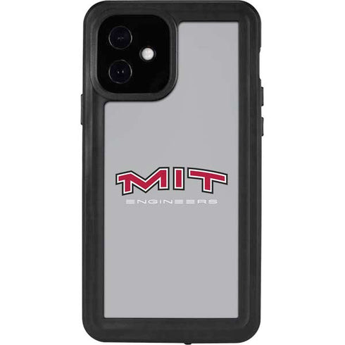 Massachusetts Institute of Technology MIT Engineers Grey iPhone 12 Waterproof Case