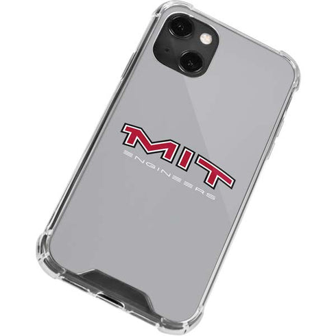 Massachusetts Institute of Technology MIT Engineers Grey iPhone 13 Mini Clear Case
