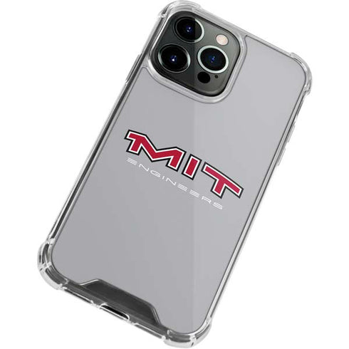 Massachusetts Institute of Technology MIT Engineers Grey iPhone 13 Pro Max Clear Case
