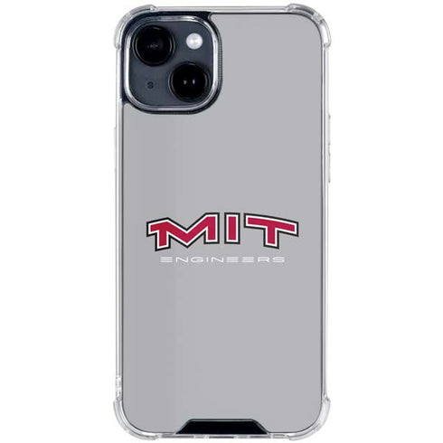 Massachusetts Institute of Technology MIT Engineers Grey iPhone 14 Clear Case