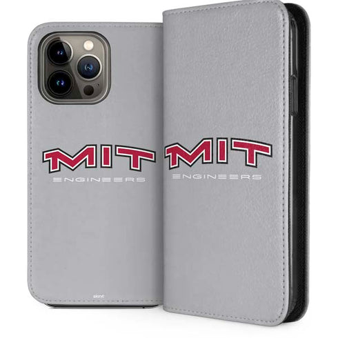 Massachusetts Institute of Technology MIT Engineers Grey iPhone 14 Pro Max Folio Case