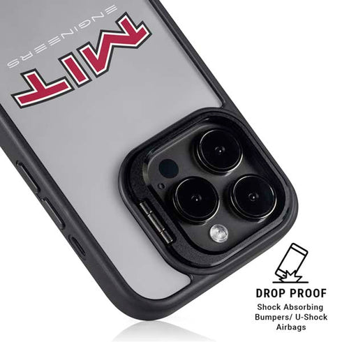 Massachusetts Institute of Technology MIT Engineers Grey iPhone 14 Pro Max Kickstand Case
