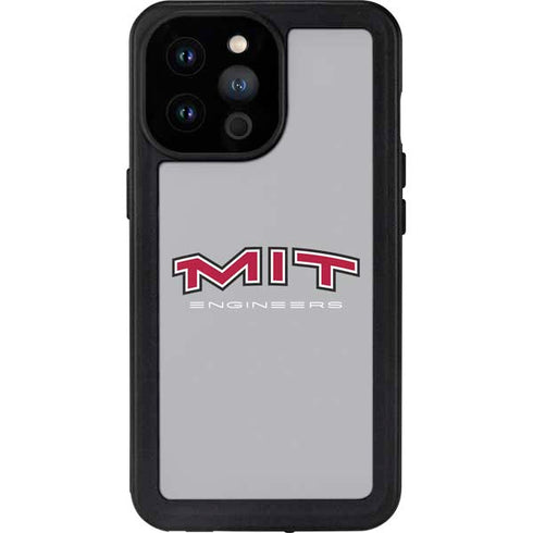 Massachusetts Institute of Technology MIT Engineers Grey iPhone 14 Pro Max Waterproof Case
