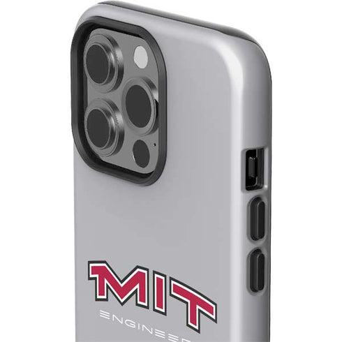 Massachusetts Institute of Technology MIT Engineers Grey iPhone 15 Pro Impact Case