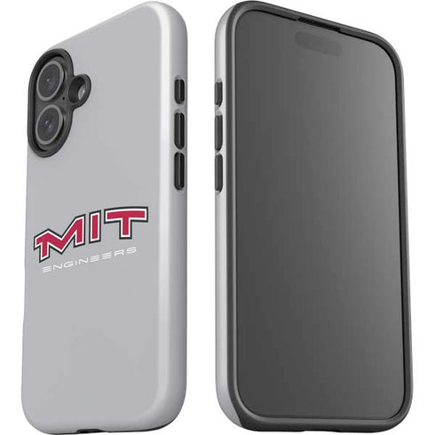 Massachusetts Institute of Technology MIT Engineers Grey iPhone 16 Impact Case
