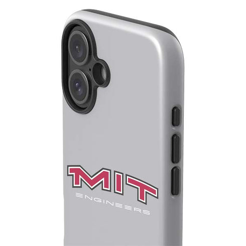 Massachusetts Institute of Technology MIT Engineers Grey iPhone 16 Plus Impact Case