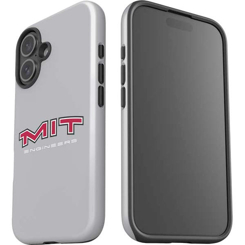 Massachusetts Institute of Technology MIT Engineers Grey iPhone 16 Plus Impact Case