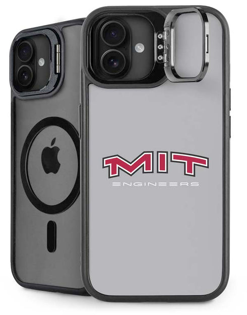 Massachusetts Institute of Technology MIT Engineers Grey iPhone 16 Plus Kickstand Case