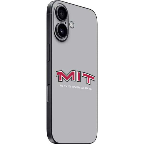 Massachusetts Institute of Technology MIT Engineers Grey iPhone 16 Plus Skin