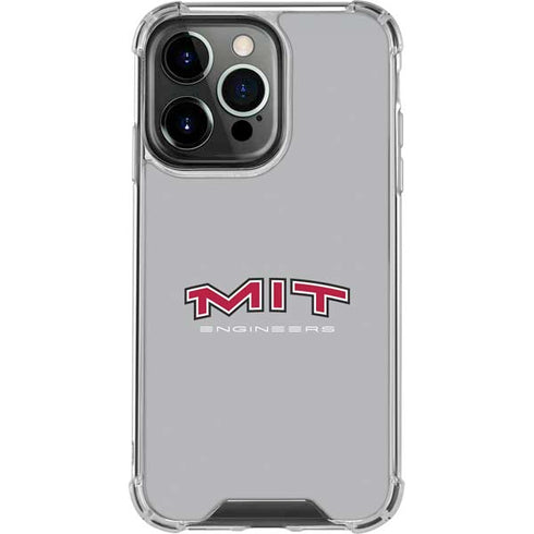 Massachusetts Institute of Technology MIT Engineers Grey iPhone 16 Pro Clear Case