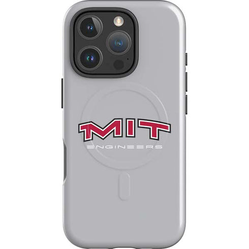 Massachusetts Institute of Technology MIT Engineers Grey iPhone 16 Pro Magsafe Impact Case