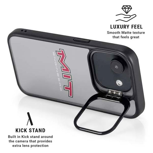 Massachusetts Institute of Technology MIT Engineers Grey iPhone 16e Kickstand Case