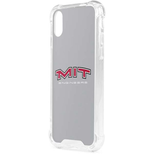 Massachusetts Institute of Technology MIT Engineers Grey iPhone XS Clear Case