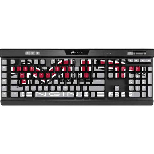 Massachusetts Institute of Technology MIT Engineers Grey K95 RGB PLATINUM Mechanical Gaming Keyboard Skin